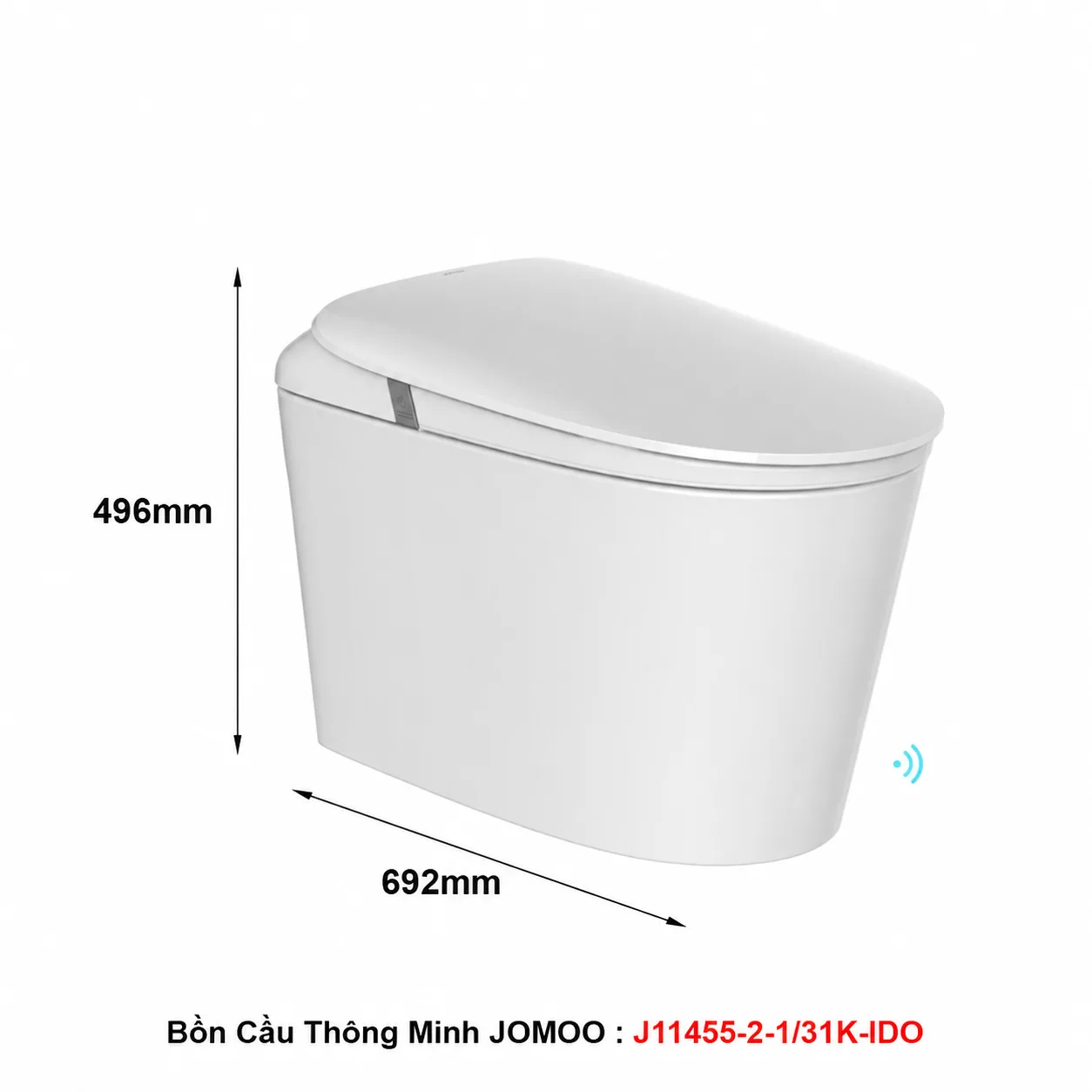 Bàn cầu bán thông minh J11455-2-1/31K-IDO