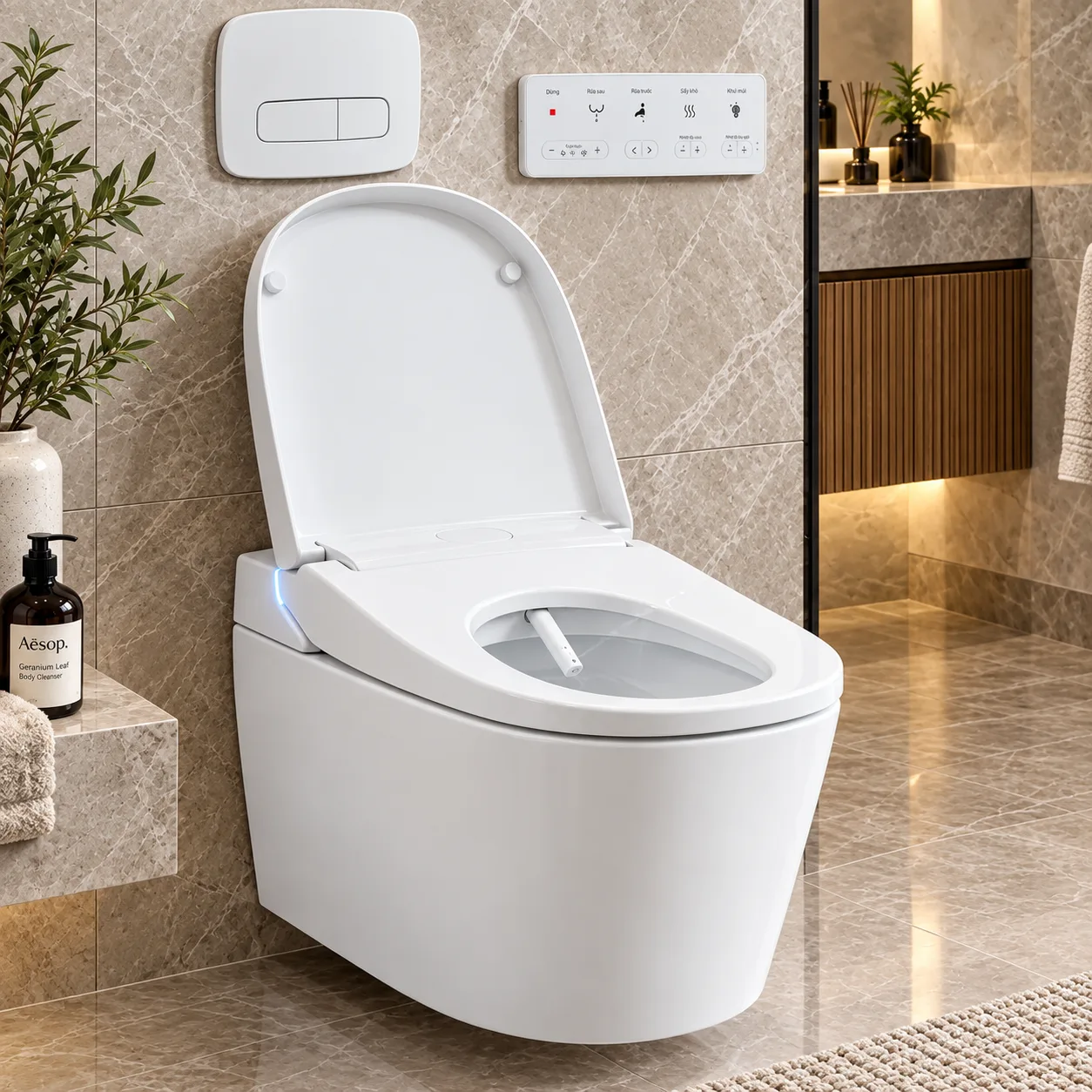 Bàn cầu điện tử AC-820VN