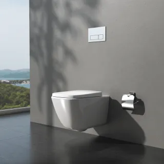 Ảnh 2 của Bàn cầu treo tường V901
