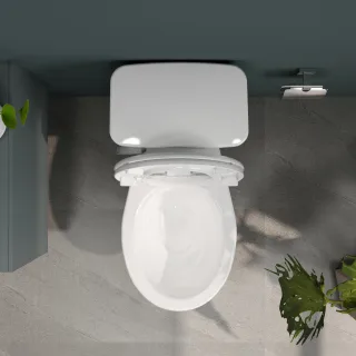 Ảnh 4 của Bàn cầu hai khối VI44