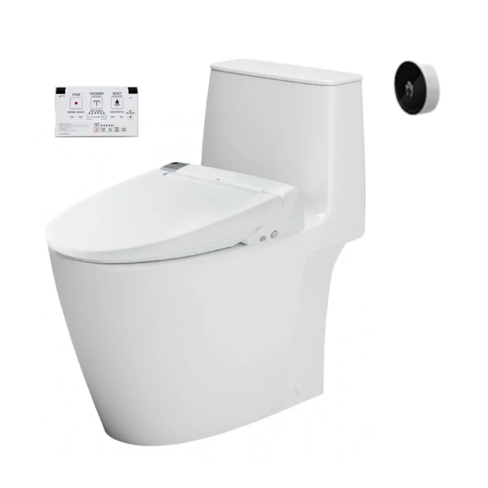 Bồn cầu cảm ứng kết hợp nắp rửa điện tử ACT-902+CW-KA22AVN