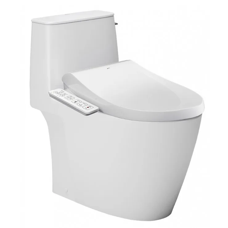 Bồn cầu 1 khối kết hợp nắp rửa điện tử AC-912+CW-H18VN