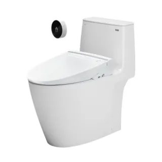 Ảnh 1 của Bồn cầu 1 khối kết hợp nắp rửa điện tử AC-902+CW-KB22AVN