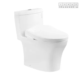 Ảnh 1 của Bàn cầu 1 khối MS889CDRW23 kèm nắp rửa điện tử WASHLET dòng S7 – TCF47360GAA
