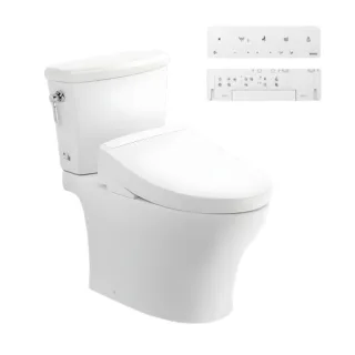 Ảnh 1 của Bàn cầu hai khối CS986CGW25 kèm nắp rửa điện tử WASHLET dòng S5 – TCF34461GAA