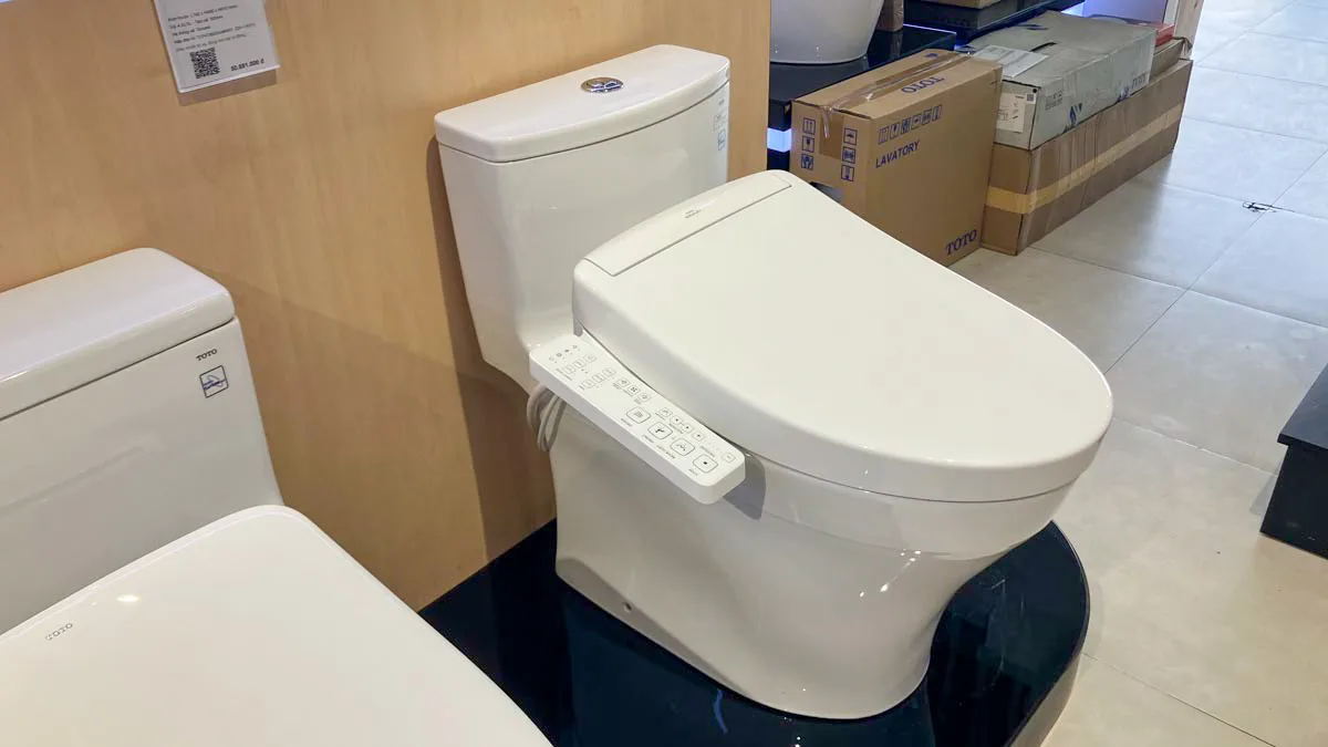 Bàn cầu 1 khối MS625CDW24 kèm nắp rửa điện tử WASHLET dòng S2 – TCF33461GAA