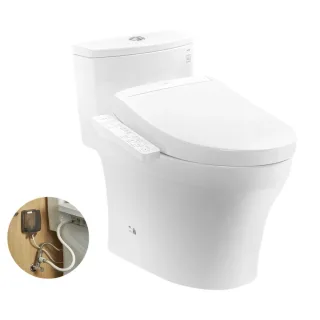 Ảnh 1 của Bàn cầu 1 khối MS625DE4 kèm nắp rửa cơ ECOWASHER TCW1211A