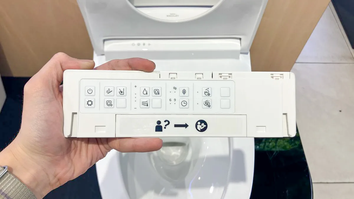 Bàn cầu 1 khối MS885CDW23 kèm nắp rửa điện tử WASHLET dòng S7 – TCF47360GAA