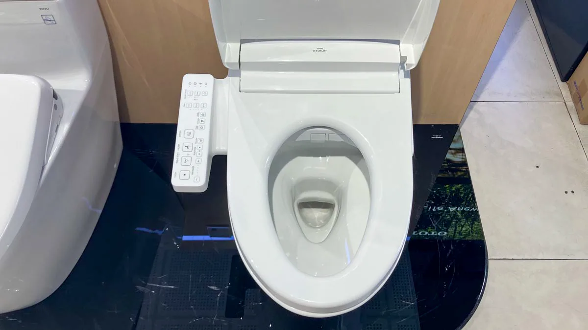 Bàn cầu 1 khối MS625CDW24 kèm nắp rửa điện tử WASHLET dòng S2 – TCF33461GAA