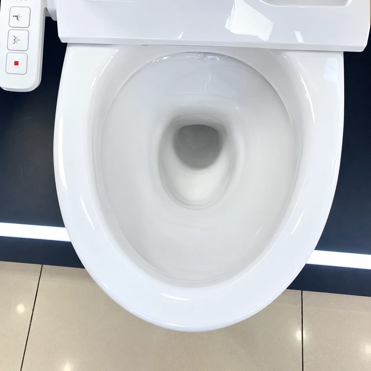 Bồn cầu 2 khối kết hợp nắp rửa điện tử C-514A+CW-H18VN
