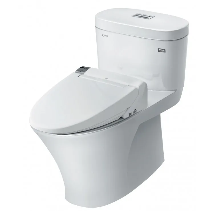 Bồn cầu 1 khối kết hợp nắp rửa điện tử AC-959A+CW-KA22AVN