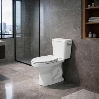 Ảnh 2 của Bàn cầu hai khối V715