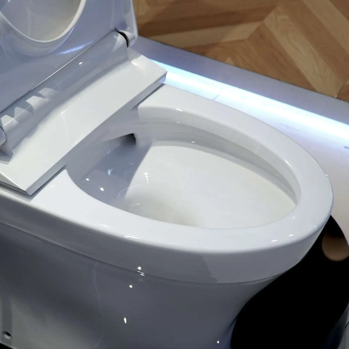 Bàn cầu một khối MS885DE4, nắp đóng êm kèm vòi rửa nước lạnh TCW1211A
