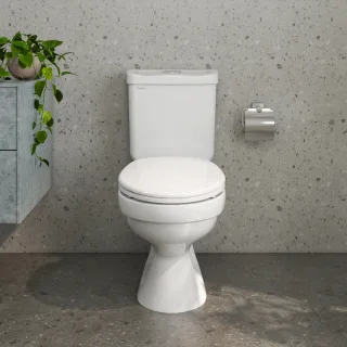 Ảnh 2 của Bàn cầu hai khối VT18M