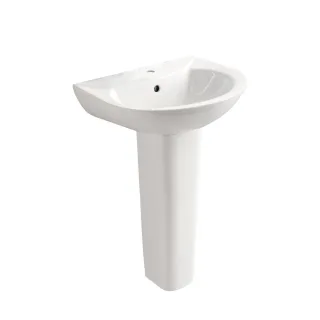 Ảnh 1 của Chậu rửa treo tường chân dài 12103-1/11P-I011