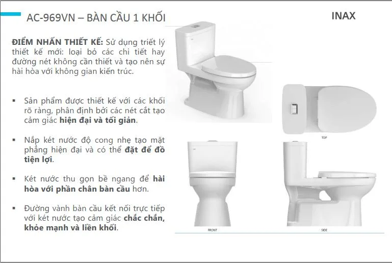 Bồn cầu 1 khối AC-969VN