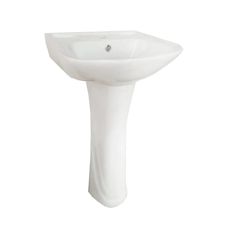 Chậu rửa treo tường chân dài 12489-1/11P-I011