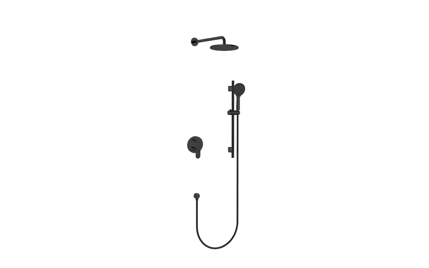 Sen tắm âm tường tự động tẩy cặn 2 chức năng 37309-627/DBC-1