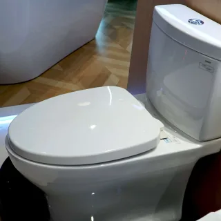 Ảnh 2 của Bàn cầu xí bệt hai khối CS769DRT3, nắp đóng êm TC385VS