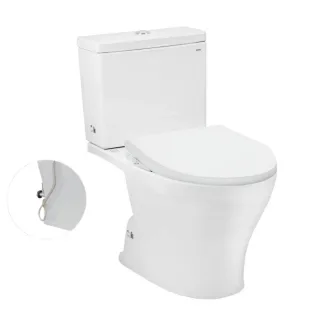Ảnh 1 của Bàn cầu 2 khối CS326DE4 kèm nắp rửa cơ ECOWASHER TCW1211A