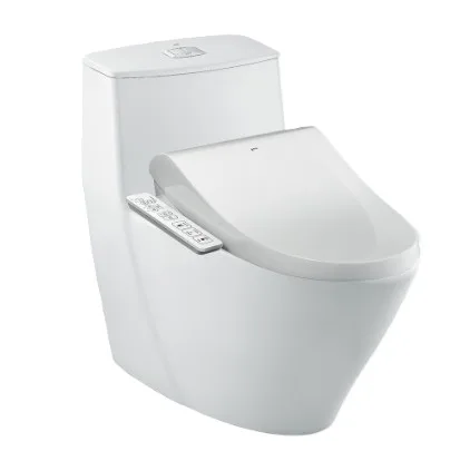 Bồn cầu 1 khối kết hợp nắp rửa điện tử AC-919R+CW-H17VN