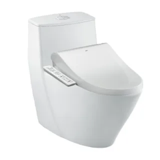 Ảnh 1 của Bồn cầu 1 khối kết hợp nắp rửa điện tử AC-919R+CW-H17VN