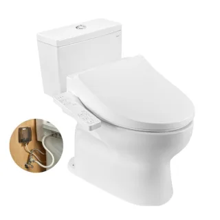Ảnh 1 của Bàn cầu 2 khối CS302DW26#W kèm nắp rửa WASHLET dòng S1 – TCF23661GAA