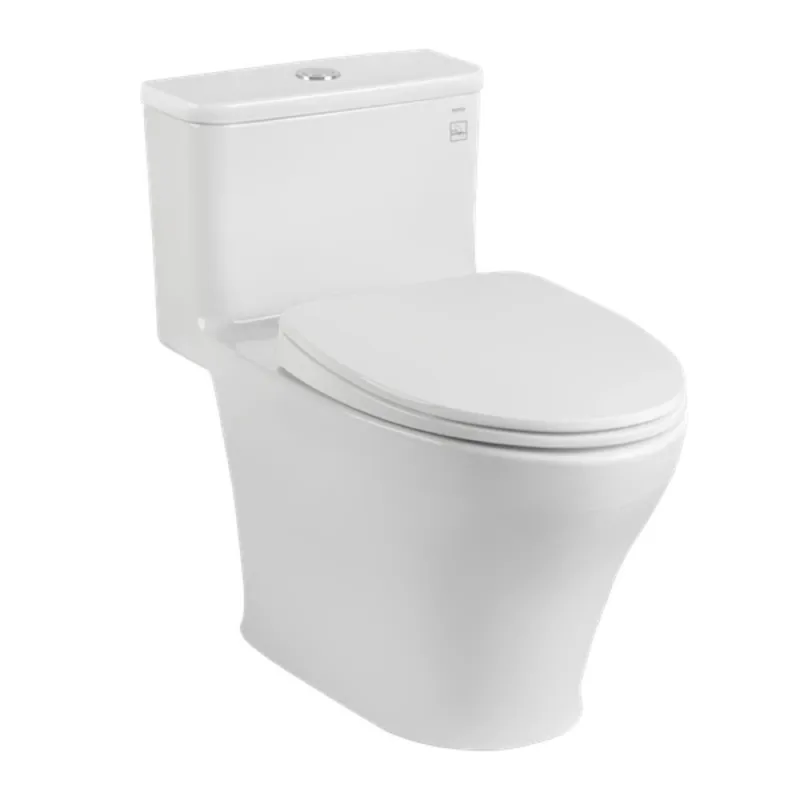 Bàn cầu một MS857DT10 khối kèm nắp đóng êm TC395VS