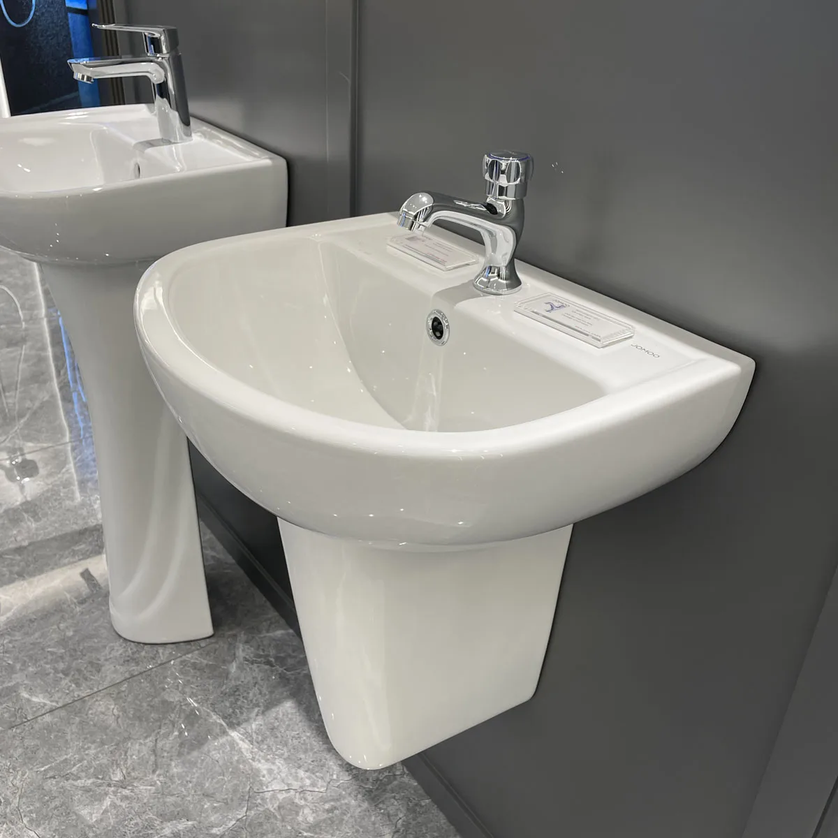Chậu rửa treo tường 12808-1/11P-I011